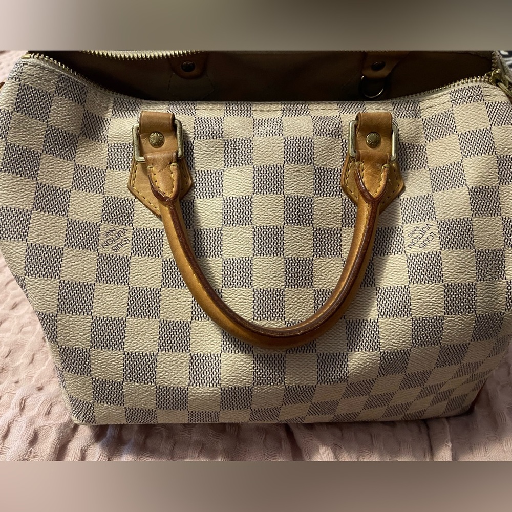 Louis Vuitton Damier azur speedy 30
